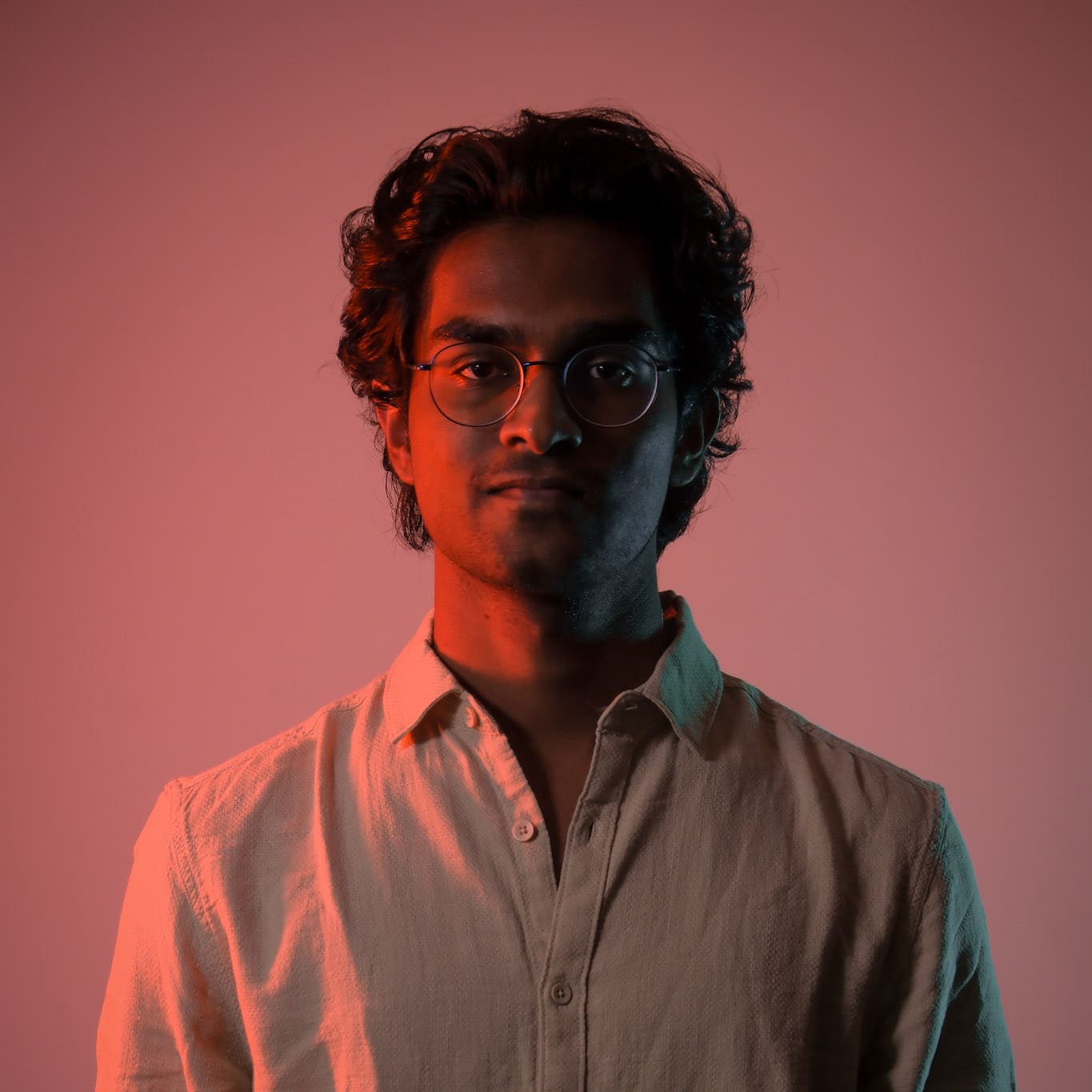 Portrait of filmmaker Vignesh Raju