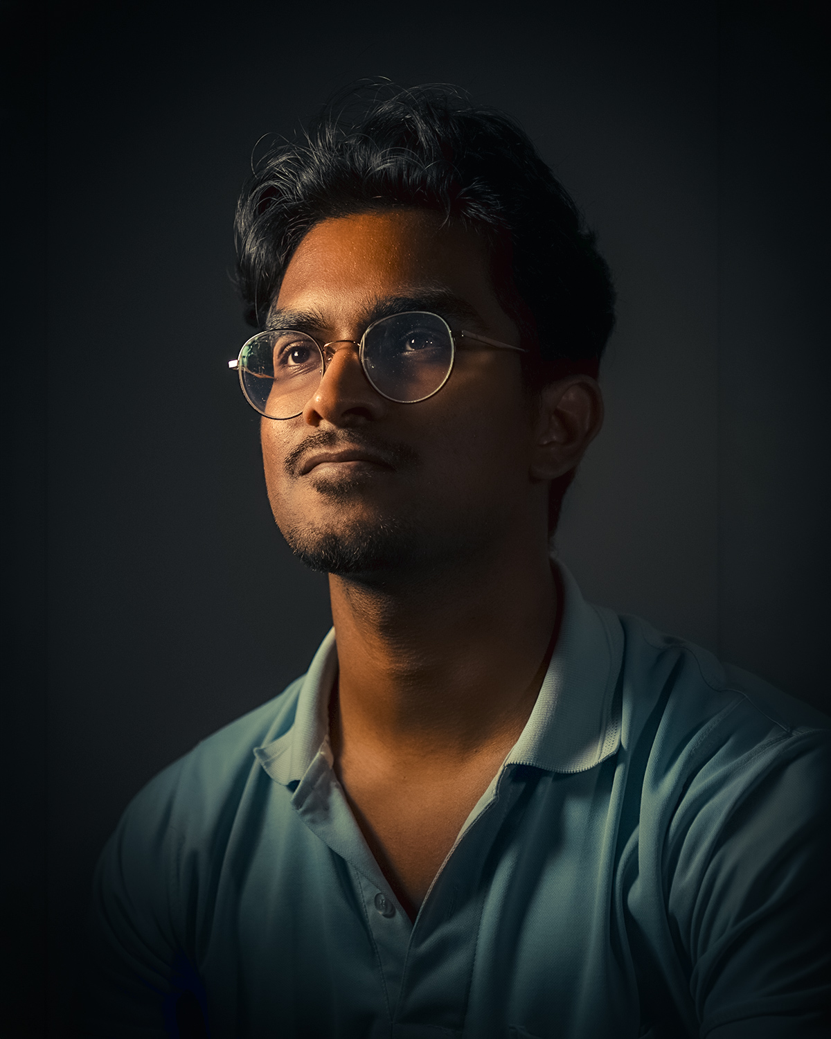 Portrait of filmmaker Vignesh Raju