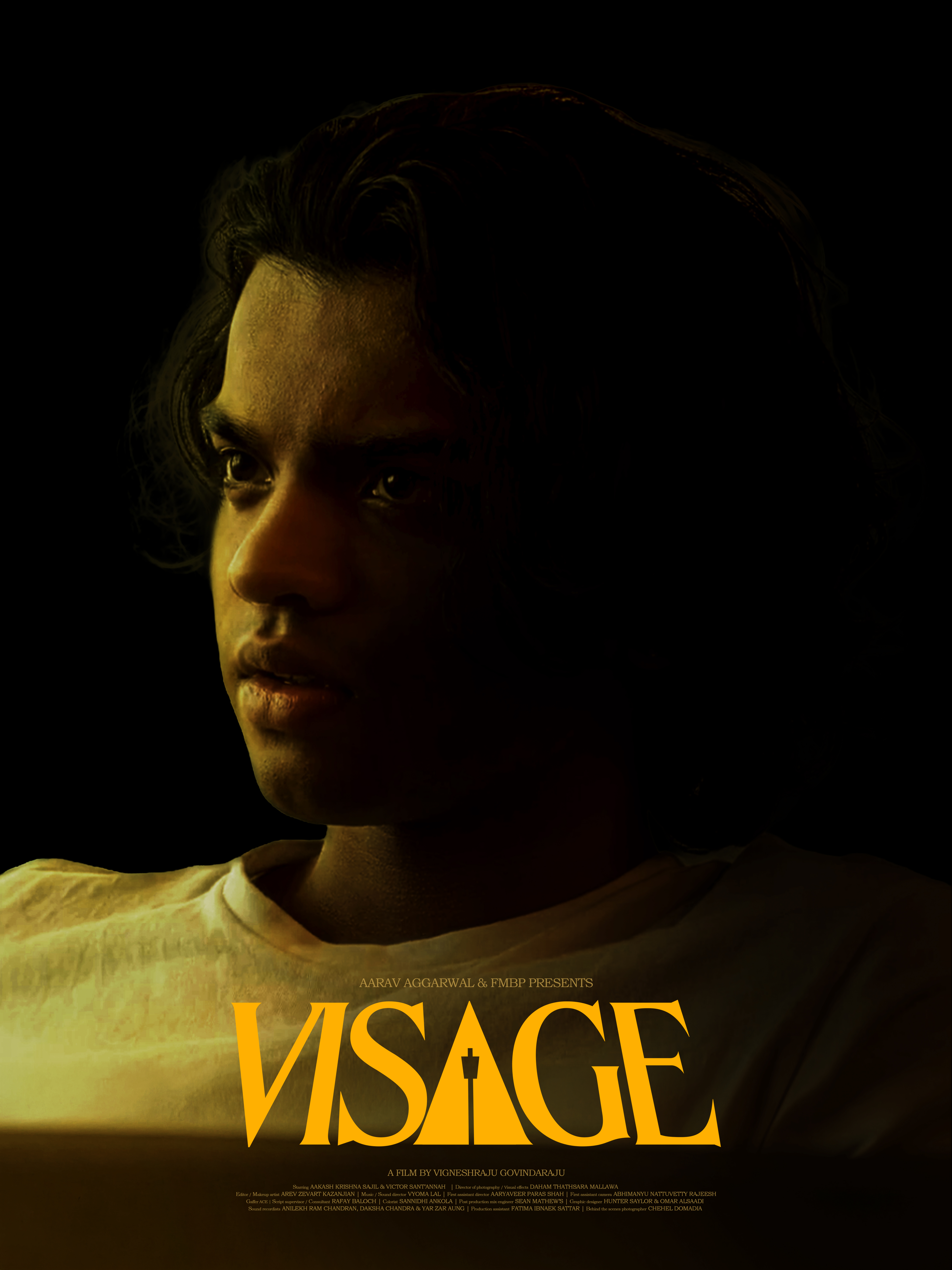 Visage poster